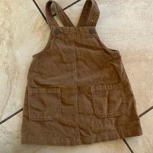 Old Navy Toddler Corduroy Overall Skirtall